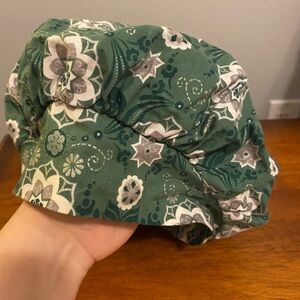 Bouffant Scrub Cap Green pattern